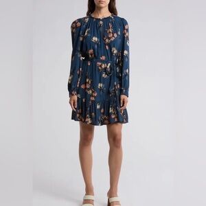 Lovestitch Floral Long Sleeve Dress - Size L